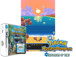 Pokemon Mystery Dungeon - Explorers of Time (Europe) (En,Fr,De,Es,It) Cover